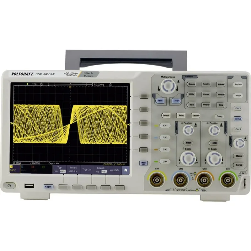 B-Ware Voltcraft Dso 6084 F Digital Oszilloskop Funktionsgerät Elektrogerät Elektronik - 4053199535583