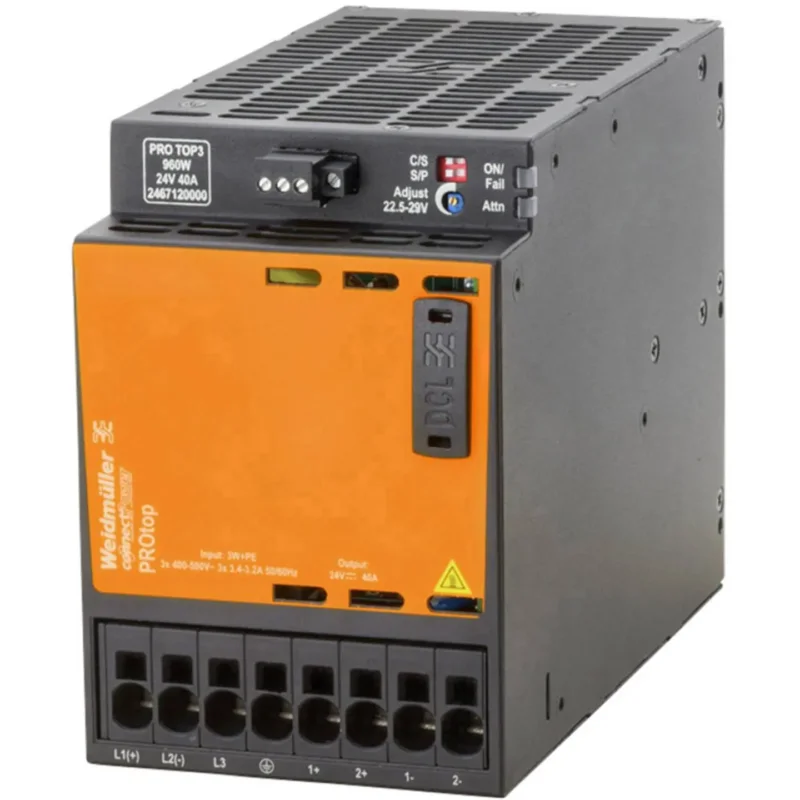 B-Ware Weidmüller Pro Top3 Schaltnetzgerät Stromversorgung Netzteil 960 W 24 V 40 A - 4050118482027