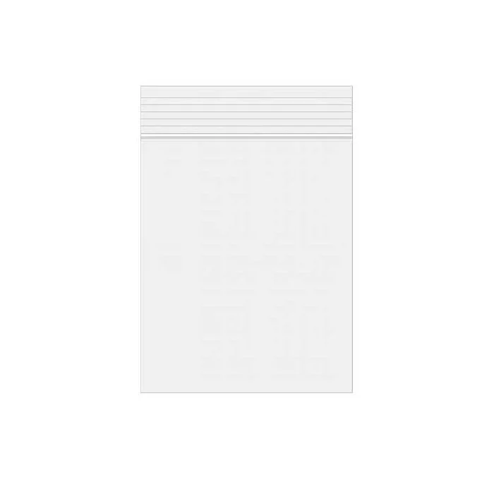 Grip Seal Bags 12.5x18cm Crystal Clear PP 50 micron
